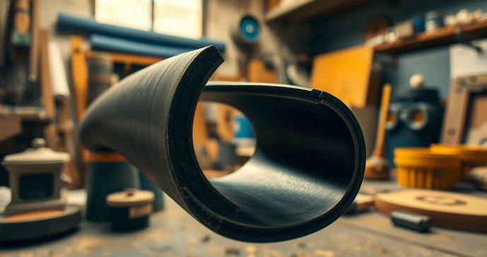 Borracha Perfil U: Como Escolher e Aplicar Corretamente em Seus Projetos