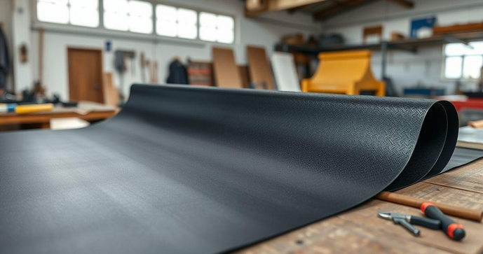 Lençol de Borracha 1mm: Versatilidade e Resistência
