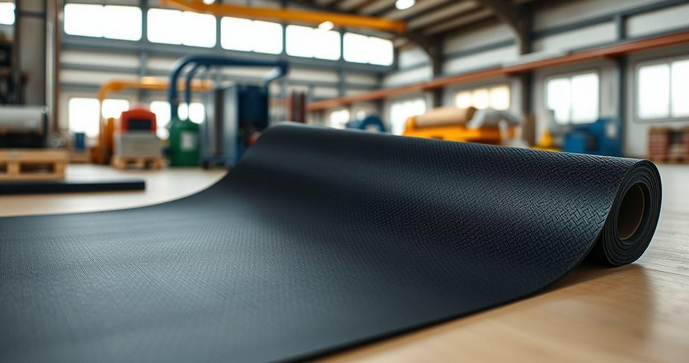 Lençol de borracha 3mm é a solução ideal para proteção e versatilidade em diversos ambientes