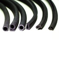 Perfil de silicone para vedação Perfil de silicone para vedação